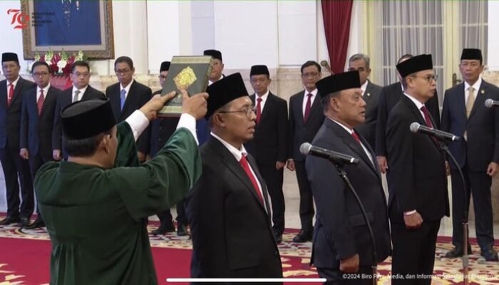 Jokowi Lantik Taruna Ikrar Jadi Kepala BPOM, Dadan Hindayana Kepala Badan Gizi Nasional