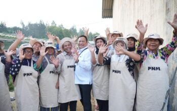 Menko Pangan RI Apresiasi Program Ayam Petelur dan Panen Brokoli di Rumah Pangan PNM